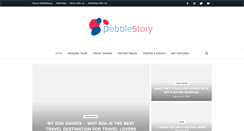 Desktop Screenshot of pebblestory.com